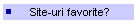 Site-uri favorite?